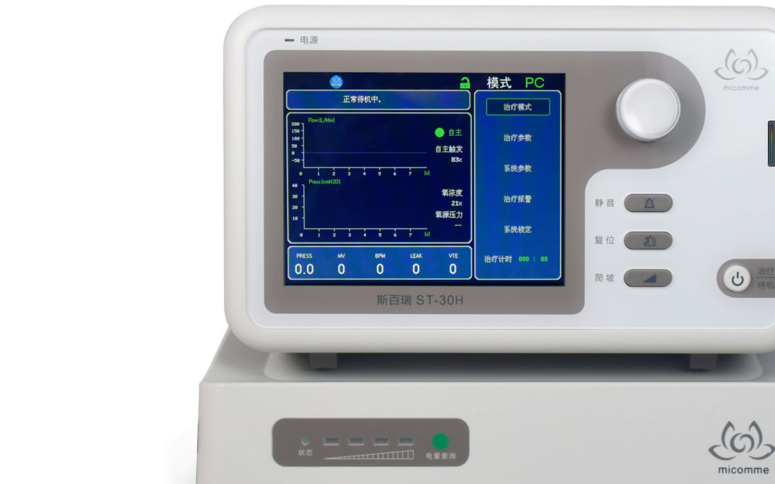 Micomme high performance hospital non-invasive ventilator ST-30H with AST-Premium technology