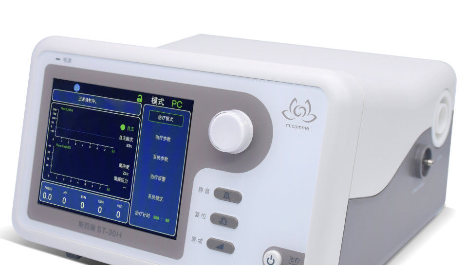 High performance non-invasive ventilator ST-30H with accurate oxygen concentration control